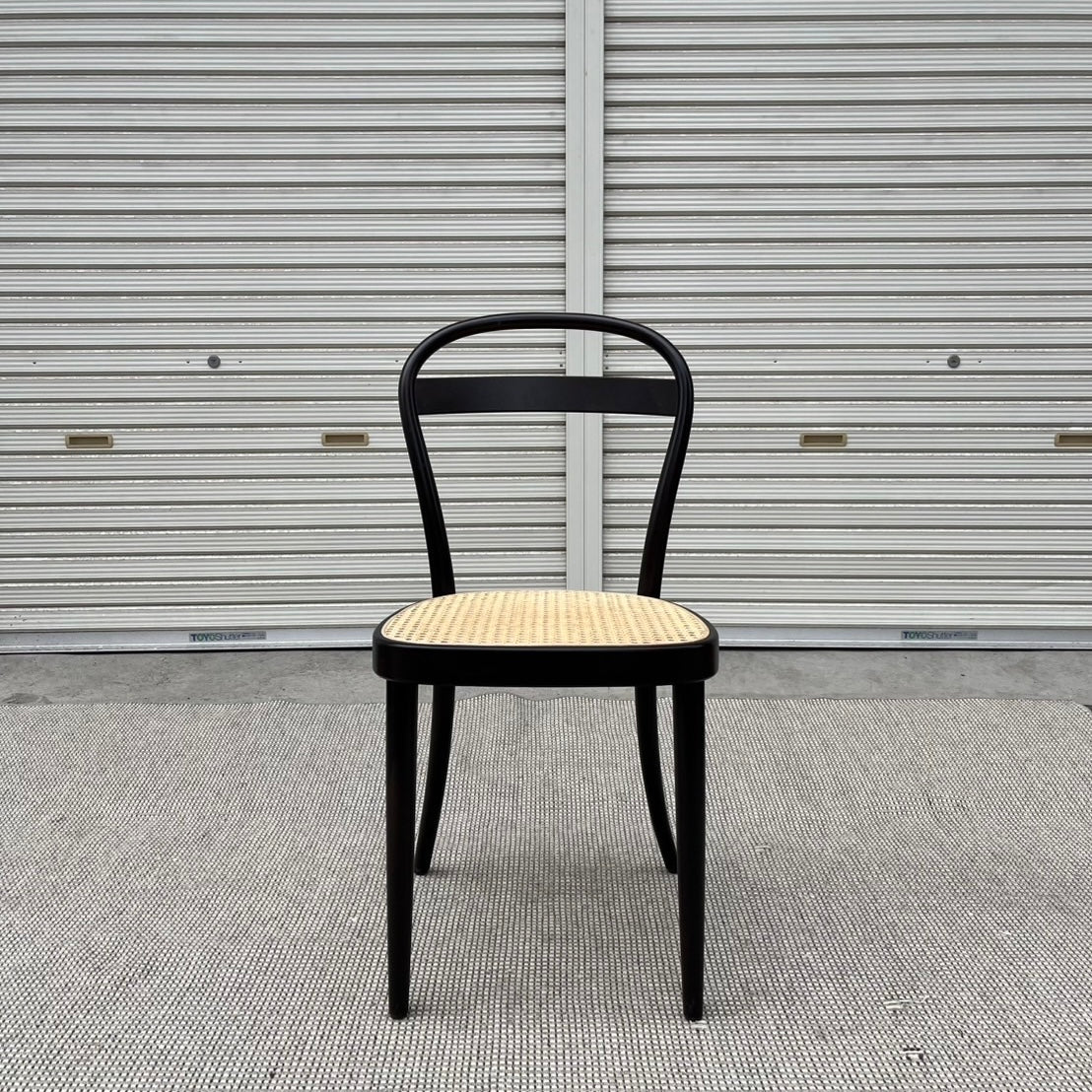 無印良品 トーネット / THONET 曲木椅子 籐編座 ブナ材