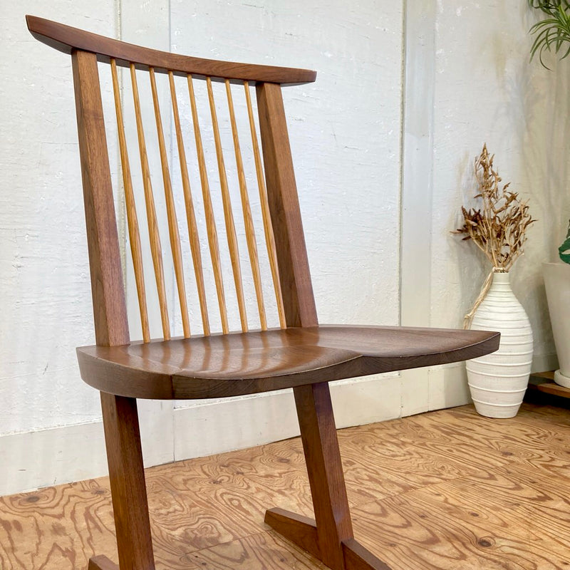 【サブスクレンタル専用】新品定価：30万円程度  桜製作所 コノイドチェア / CONOID CHAIR – CN101 ジョージ・ナカシマ  中古<i>動画</i>