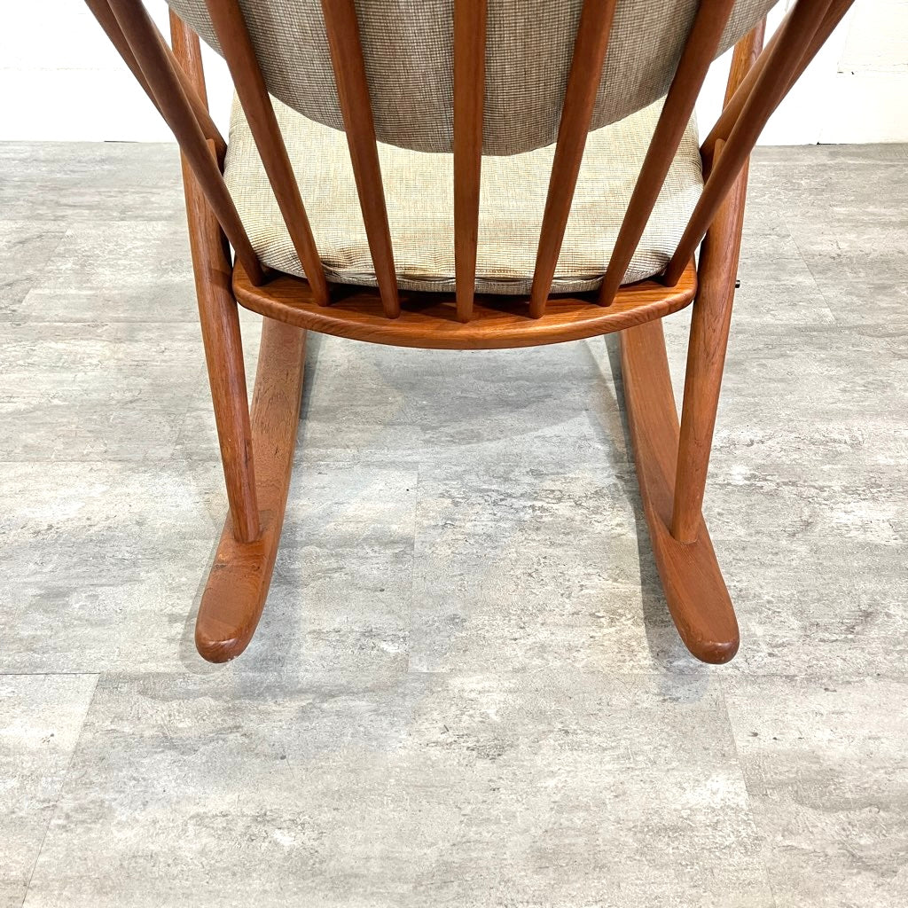 ブラーミン / Bramin ロッキングチェア チーク材 サンドベージュ フランク・レンスコー ヴィンテージ