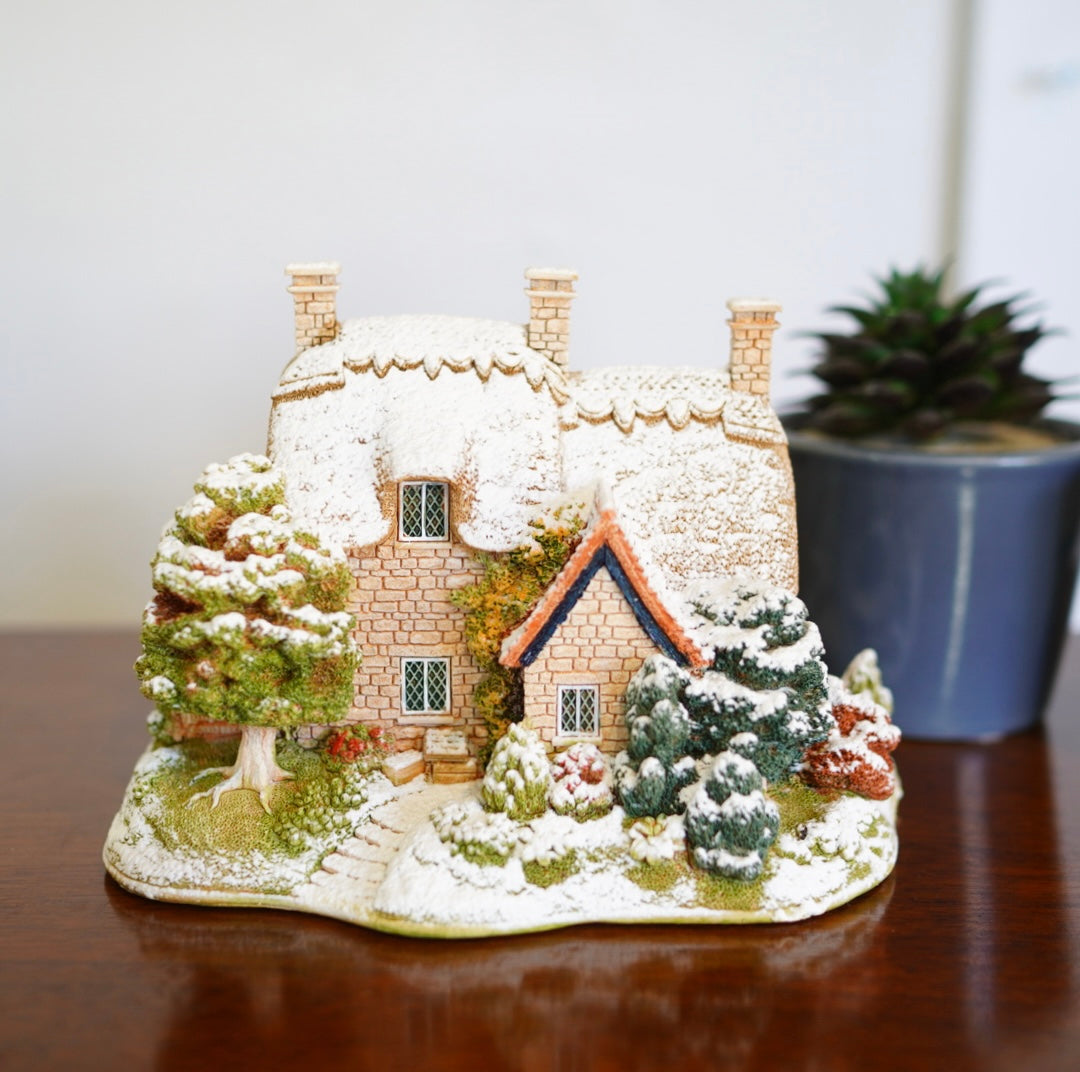 リリパットレーン / Lilliput lane 「The Christmas Present」クリスマスプレゼント 2002年 ミニチュア