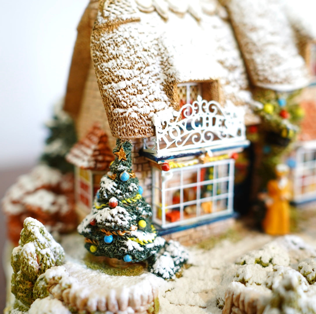 リリパットレーン / Lilliput lane 「The Christmas Present」クリスマスプレゼント 2002年 ミニチュア