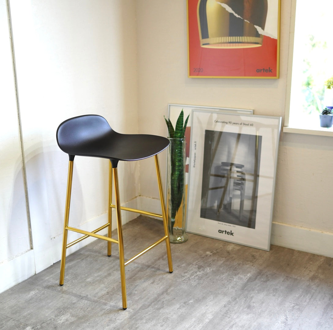 ノーマンコペンハーゲン / normann COPENHAGEN フォーム / FORM Stool ハイスツール 【Brass】 未使用