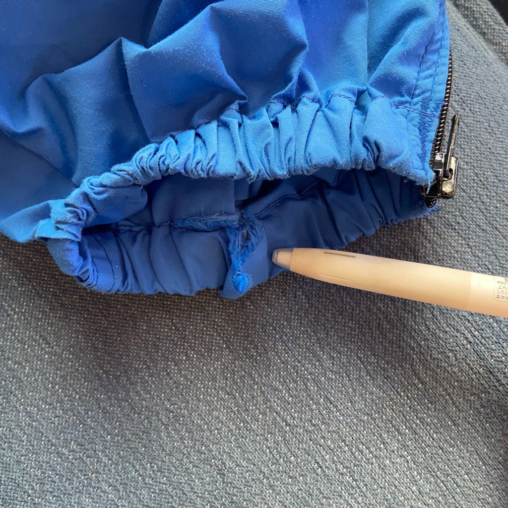 【古着】LL.Bean 80's ナイロンパンツ ブルー ヴィンテージ - Restyle