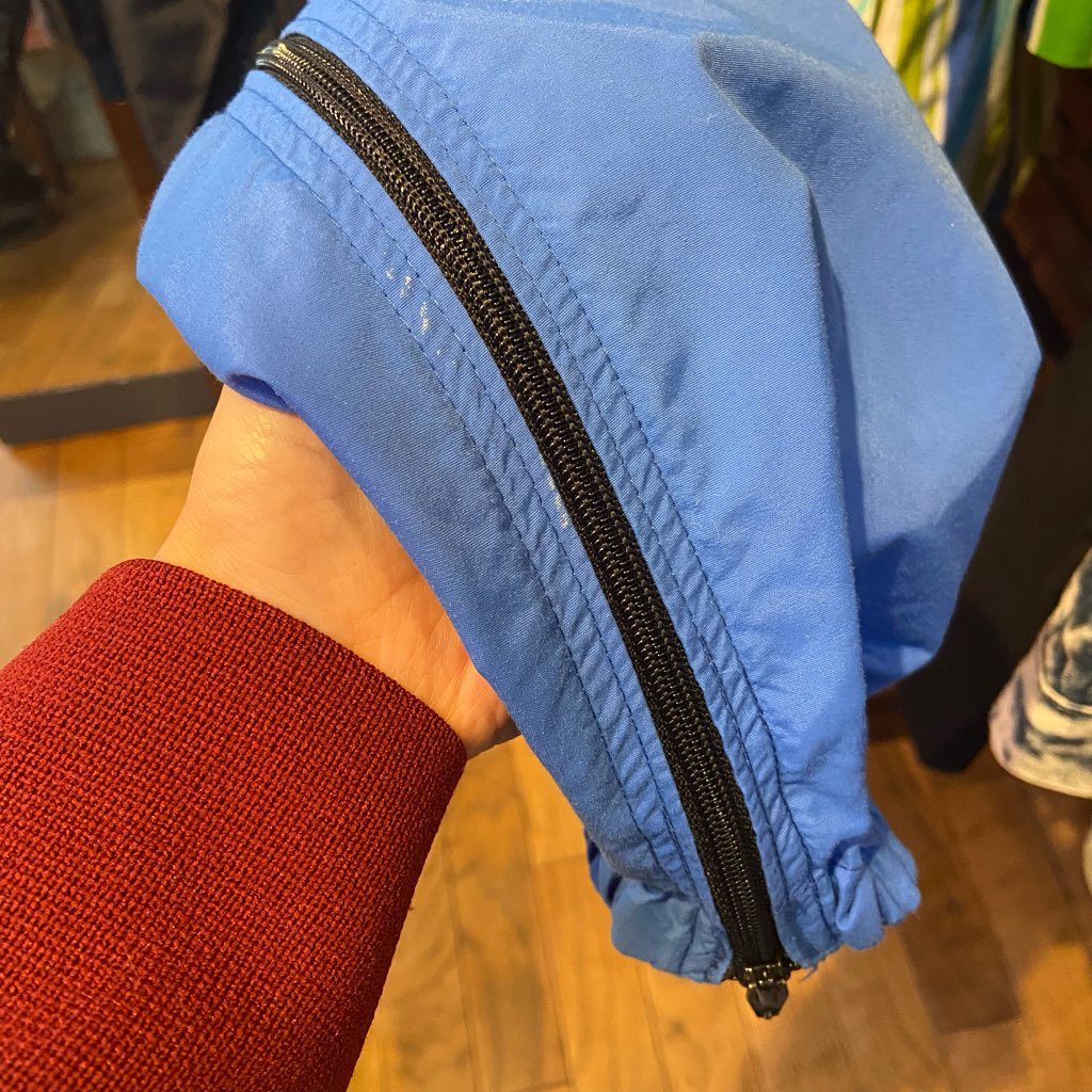 【古着】LL.Bean 80's ナイロンパンツ ブルー ヴィンテージ - Restyle