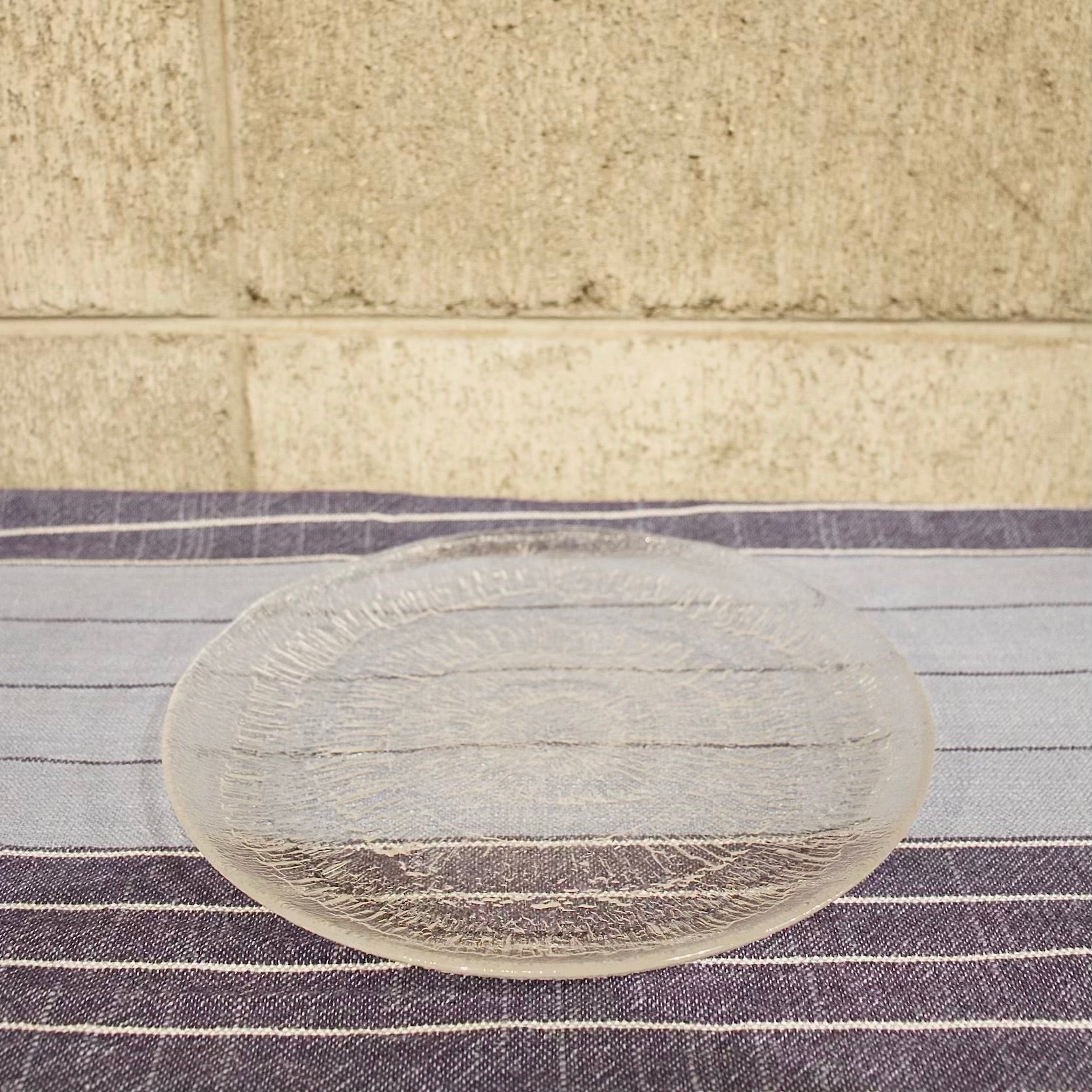 イッタラ / iittala ソラリス / Solaris ガラスプレート 大皿 タピオ・ヴィルカラ / Tapio Wirkkala ヴィンテージ