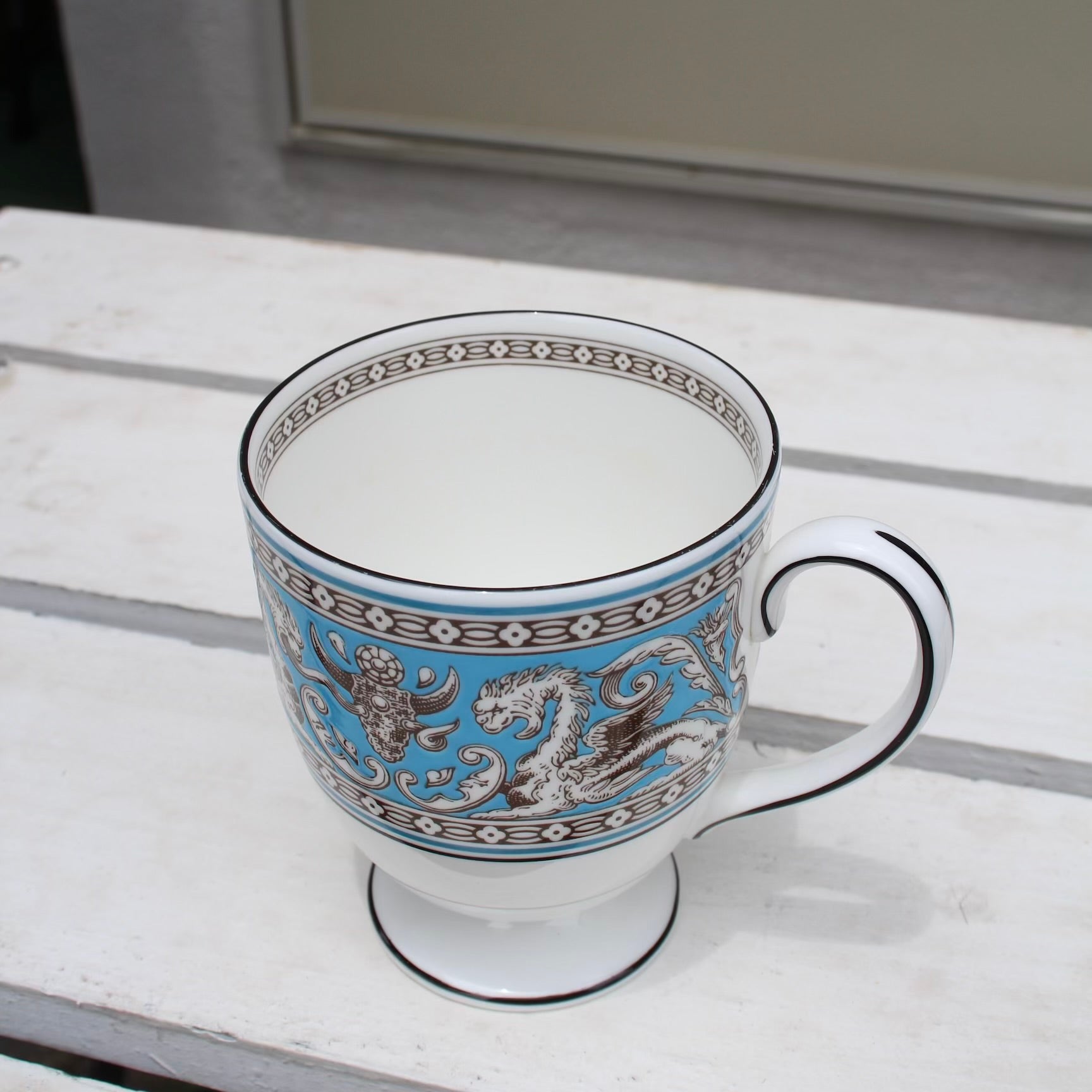 ウェッジウッド / WEDGWOOD ターコイズ・フロレンティーン / Turquoise Florentine  マグ 大きめマグカップ