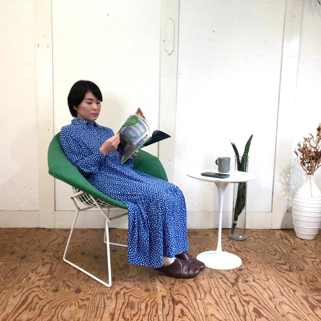 ノル / Knoll ダイヤモンドチェア スモール フルカバー グリーン
