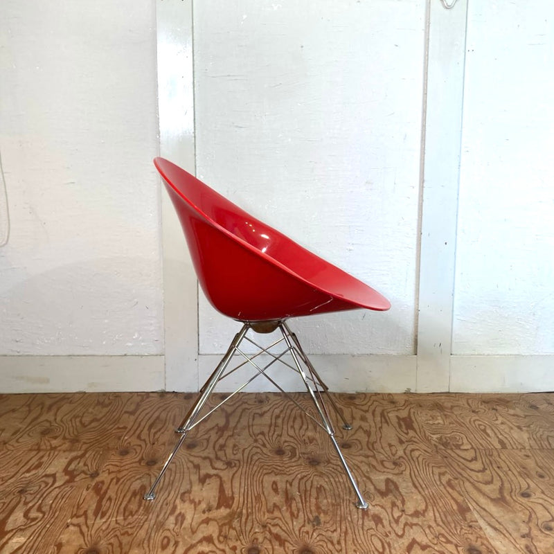 カルテル / Kartell エロエスチェア / Ero|S| 4本脚 フィリップ・スタルク レッド 中古