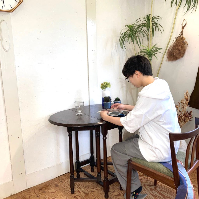 最高の品質の ヴィンテージ品 バタフライテーブル 折りたたみ可