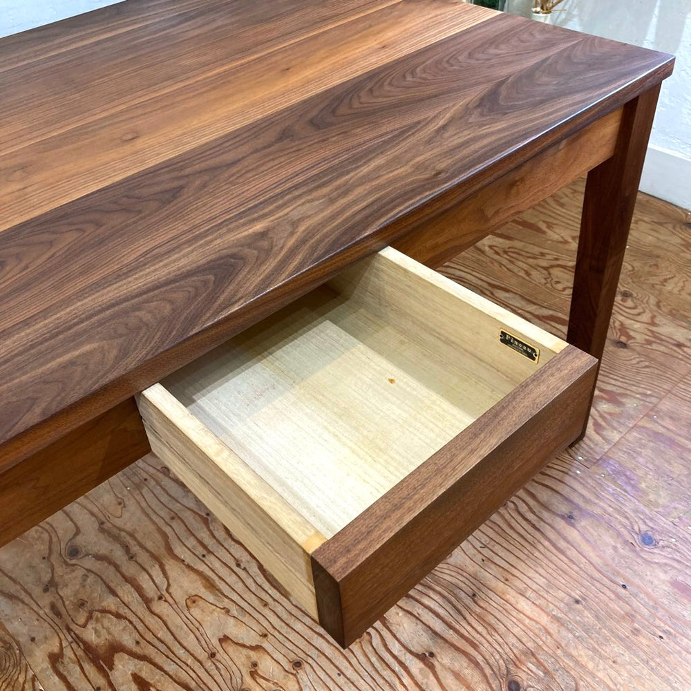 中古品】シャルドネ CHARDONNAY デスク 書斎デスク ワークデスク 無垢材