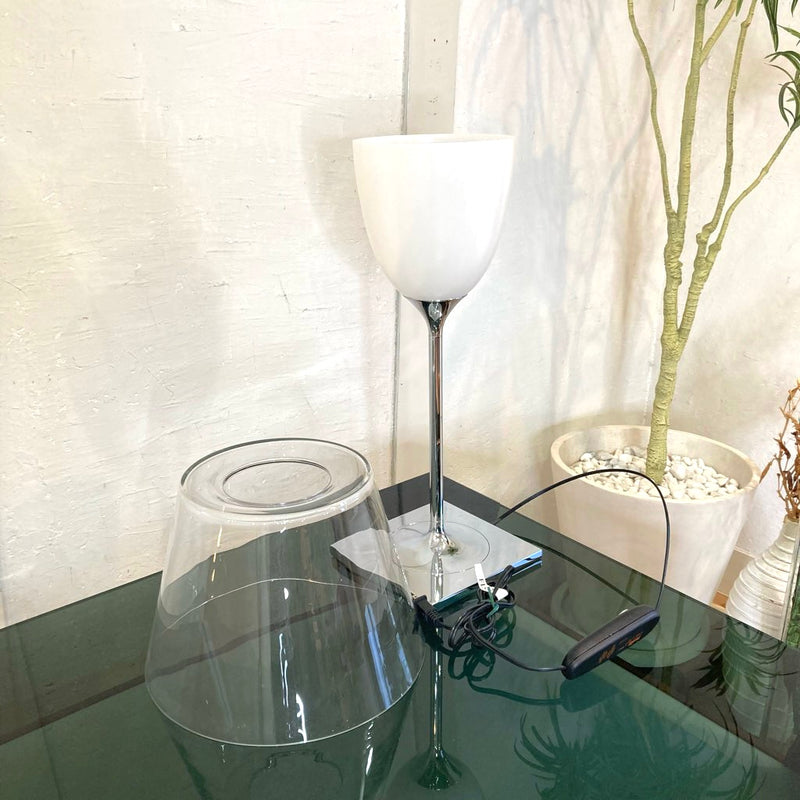 フロス / FLOS Kトライブ / K TRIBE T1 GLASS テーブルランプ  ガラス フィリップ・スタルク 照明 【2】 中古