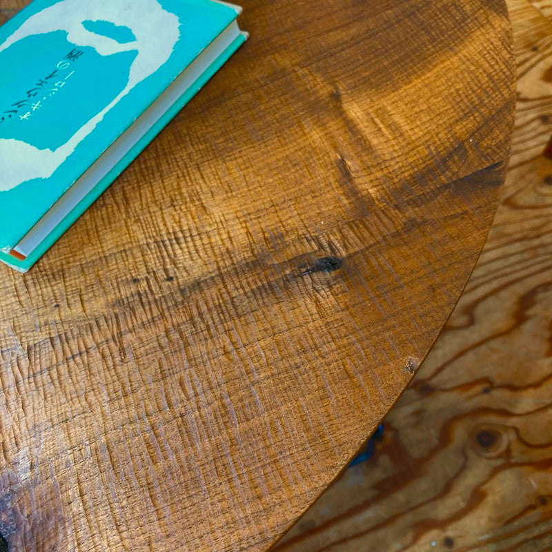 ホリー ウッド バディ ファニチュア  ソファテーブル ローテーブル ブラックウォールナット無垢材 無垢鉄 中古