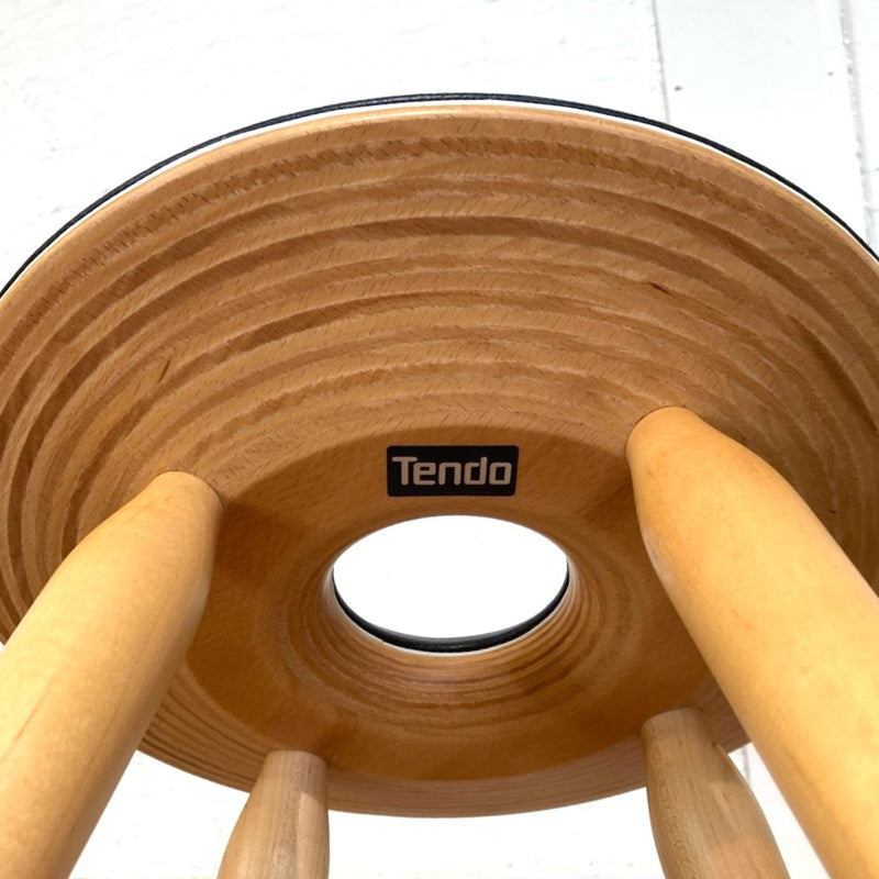 天童木工 / Tendoリングスツール 加藤徳吉 メープル無垢材 ブラック
