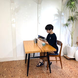 アルテック / Artek ピルッカ / Pirkka テーブル 120×70 ハニー×ブラック ダイニングテーブル 北欧 中古