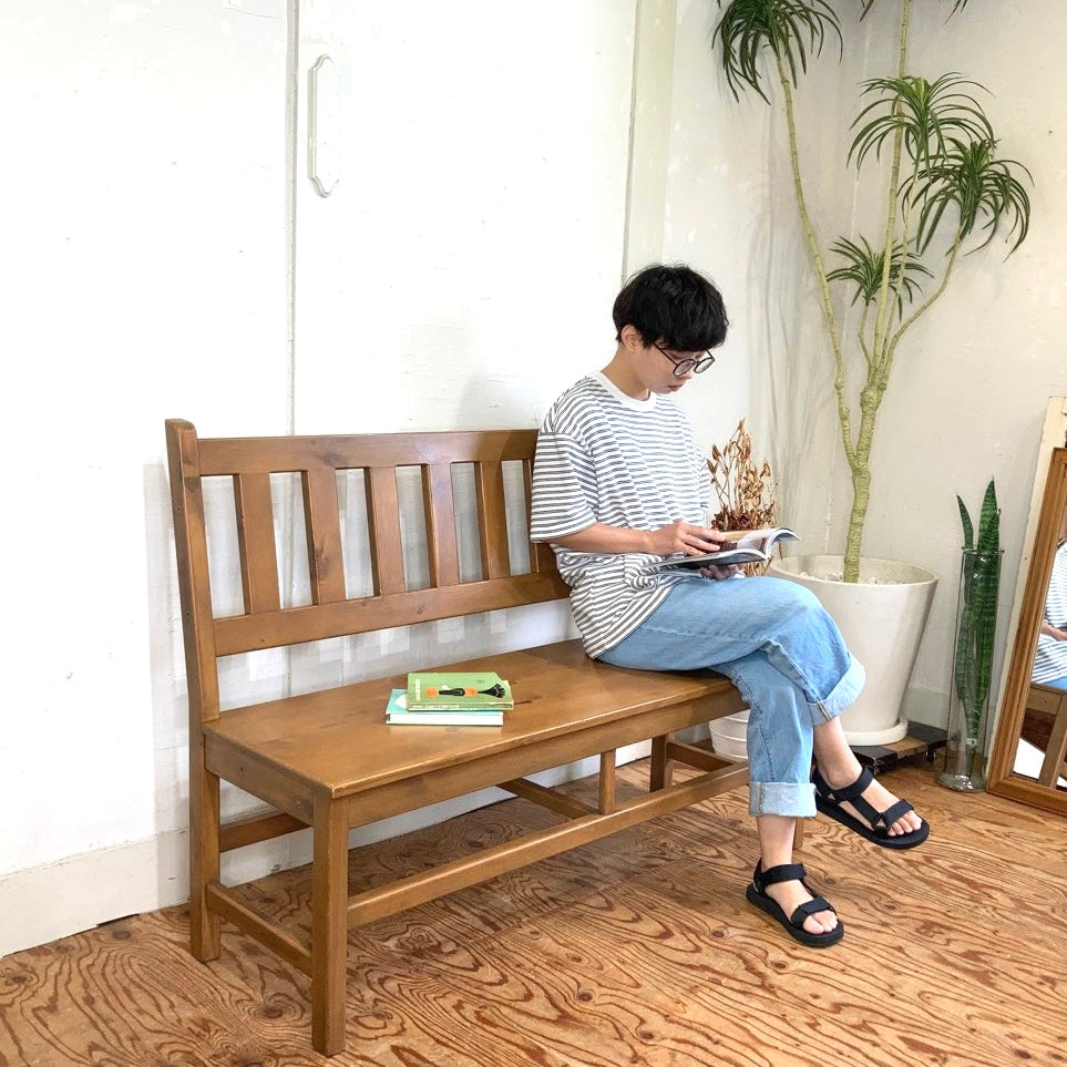 ◇enfant アンファン ダイニングチェア 2脚セット パイン材 椅子