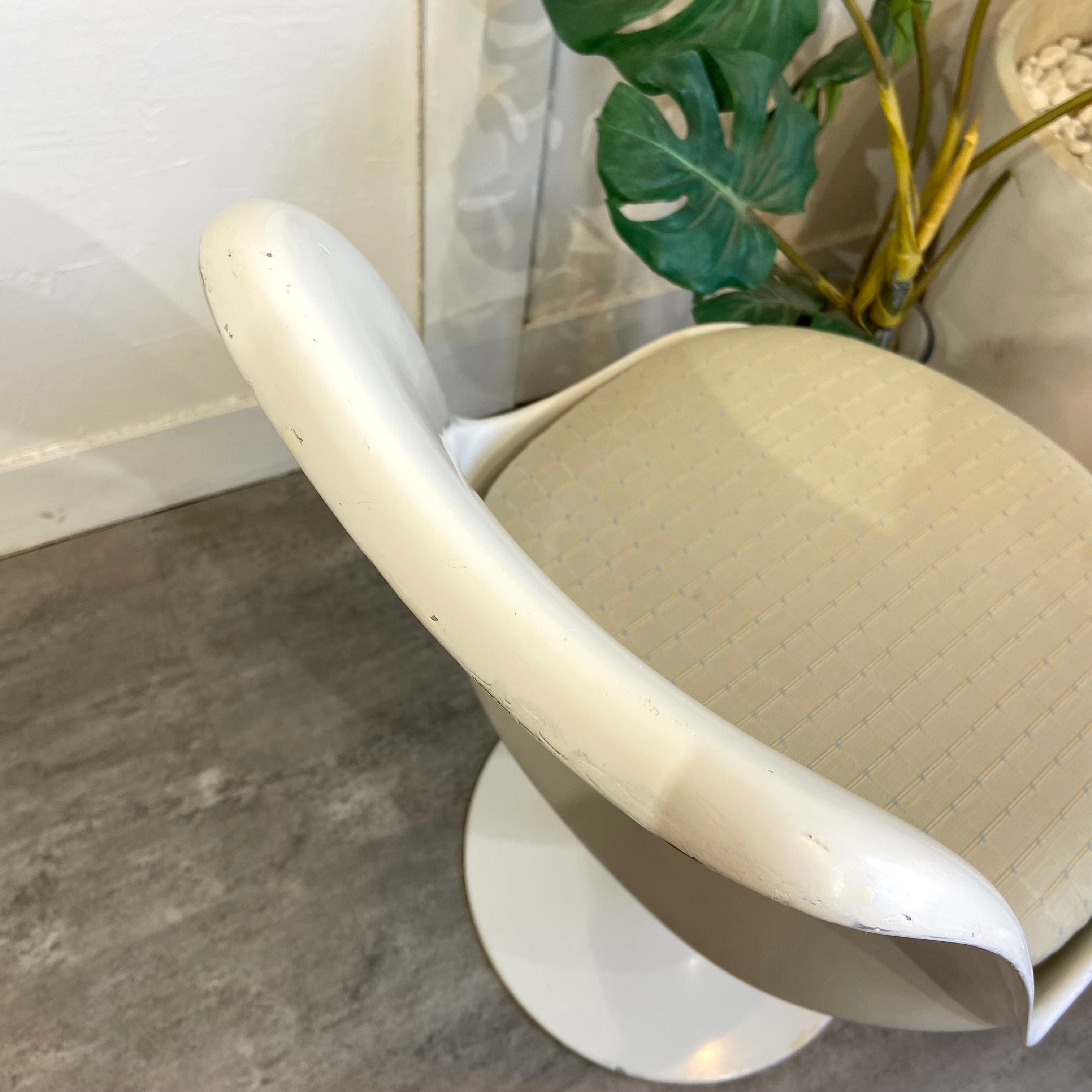 ノール / Knoll チューリップチェア 【ベージュ】 ダイニングチェア エーロ・サーリネン ヴィンテージ  【ゴムなし】