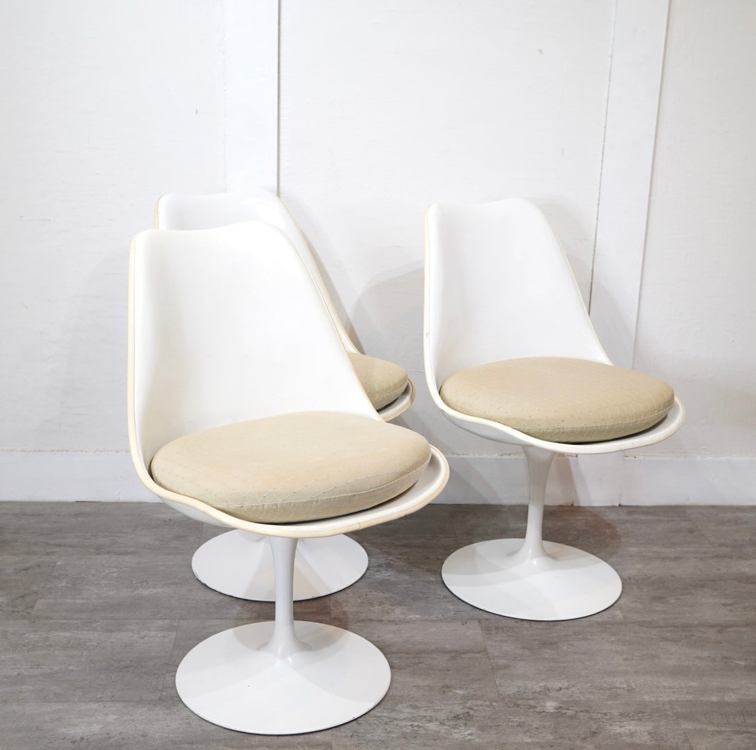 ノール / Knoll チューリップチェア 【ベージュ】 ダイニングチェア エーロ・サーリネン ヴィンテージ