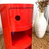 カルテル / Kartell コンポ二ビリ3 レッド3段 イタリア製 中古