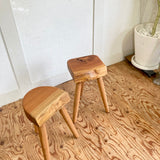 不要になった家具から作ったスツール 【1】リメイク家具 再生家具 リバイブモブラープロジェクト