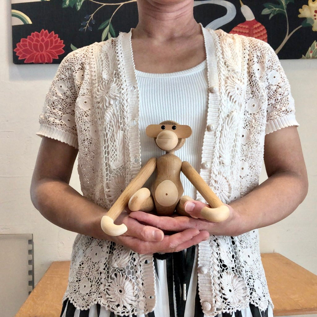 カイ・ボイスン デンマーク / KAY BOJESEN DENMARK モンキー スモール メープル 元箱付き 中古