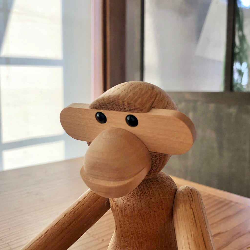 カイ・ボイスン デンマーク / KAY BOJESEN DENMARK モンキー スモール メープル 元箱付き 中古