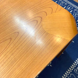 Tendo / 天童木工 プライウッド座卓 ケヤキ板目 ナチュラル 乾三郎  和テーブル 中古