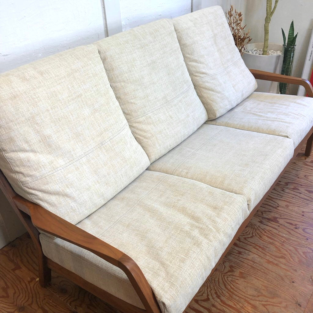 ソース / source ワイホープ / Y HOPE トリプルソファ 184 3人掛け ウォルナット  展示品