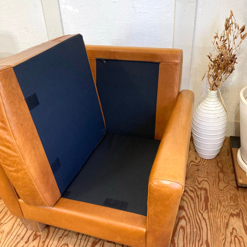 アクメファニチャー / ACME Furniture FRESNO 1人掛けソファ オイルレザー 中古