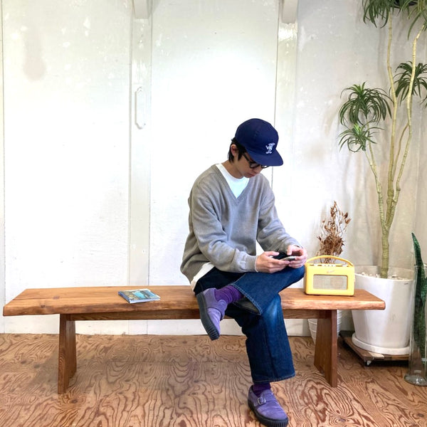 一枚板 ベンチ オニグルミ 無垢 中古