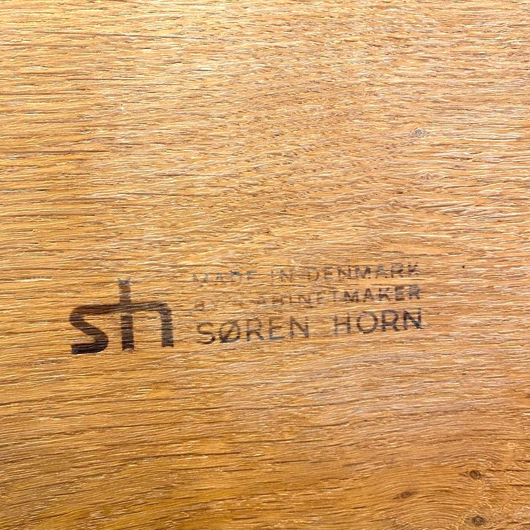 ソーレン・ホーン / Søren Horn タイルトップ フォールディングテーブル 北欧 ヘルゲ・ベスタガード・ジェンセン ヴィンテージ