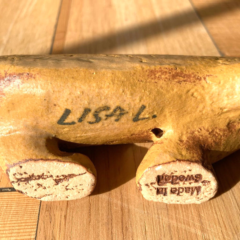 リサ・ラーソン / Lisa Larson タイガー トラ 北欧 スウェーデン雑貨 中古 オブジェ 置物 動物 陶器 飾り – Restyle