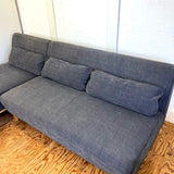 フランネルソファ / FLANNEL SOFA マロンカウチソファ グレー 中古