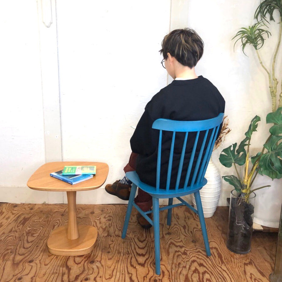 TON社 ウィンザーチェア ダイニングチェア ブルー 展示品 中古