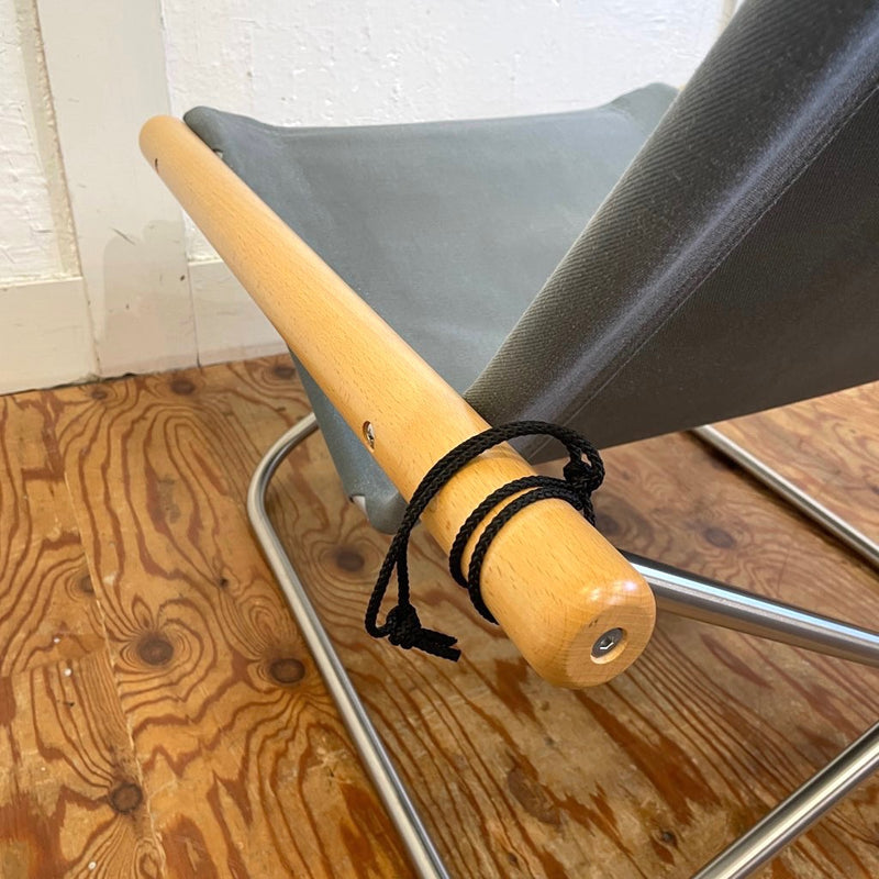 ニーチェア / Nychair X オットマン付き グレー 新居 猛 中古