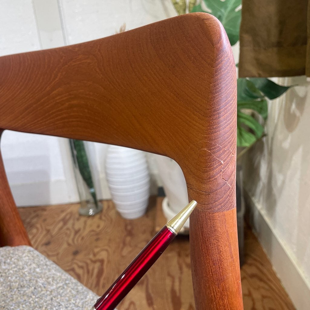 J・L・モラー / J.L.Moller model75 Chair ダイニングチェア ニールス・Ｏ・モラー/Niels O.Moller  チーク/Teak デンマーク ヴィンテージ