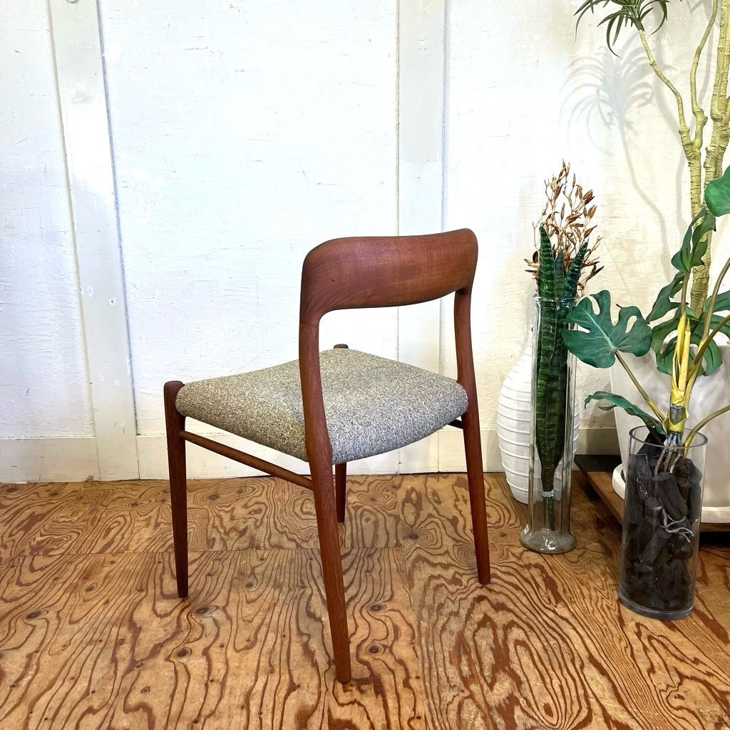 J・L・モラー / J.L.Moller model75 Chair ダイニングチェア ニールス・Ｏ・モラー/Niels O.Moller  チーク/Teak デンマーク ヴィンテージ