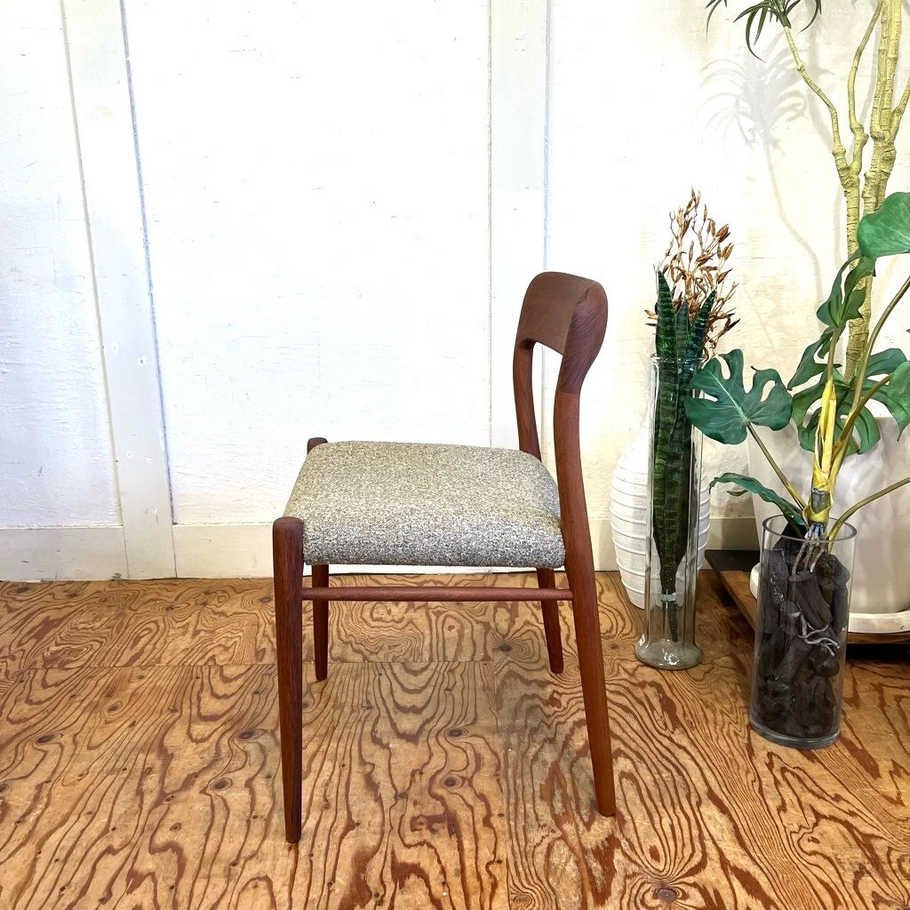 J・L・モラー / J.L.Moller model75 Chair ダイニングチェア ニールス・Ｏ・モラー/Niels O.Moller  チーク/Teak デンマーク ヴィンテージ