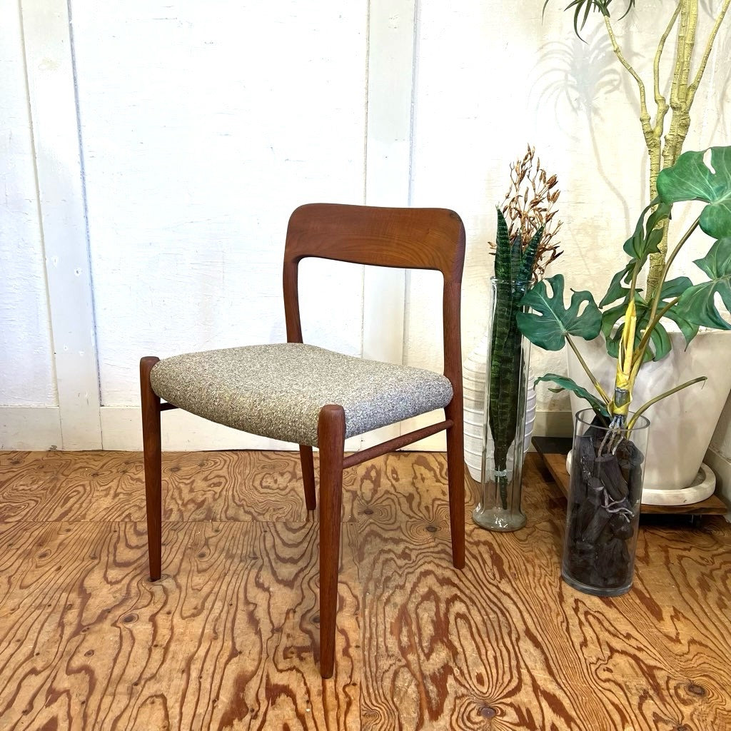 J・L・モラー / J.L.Moller model75 Chair ダイニングチェア ニールス・Ｏ・モラー/Niels O.Moller  チーク/Teak デンマーク ヴィンテージ
