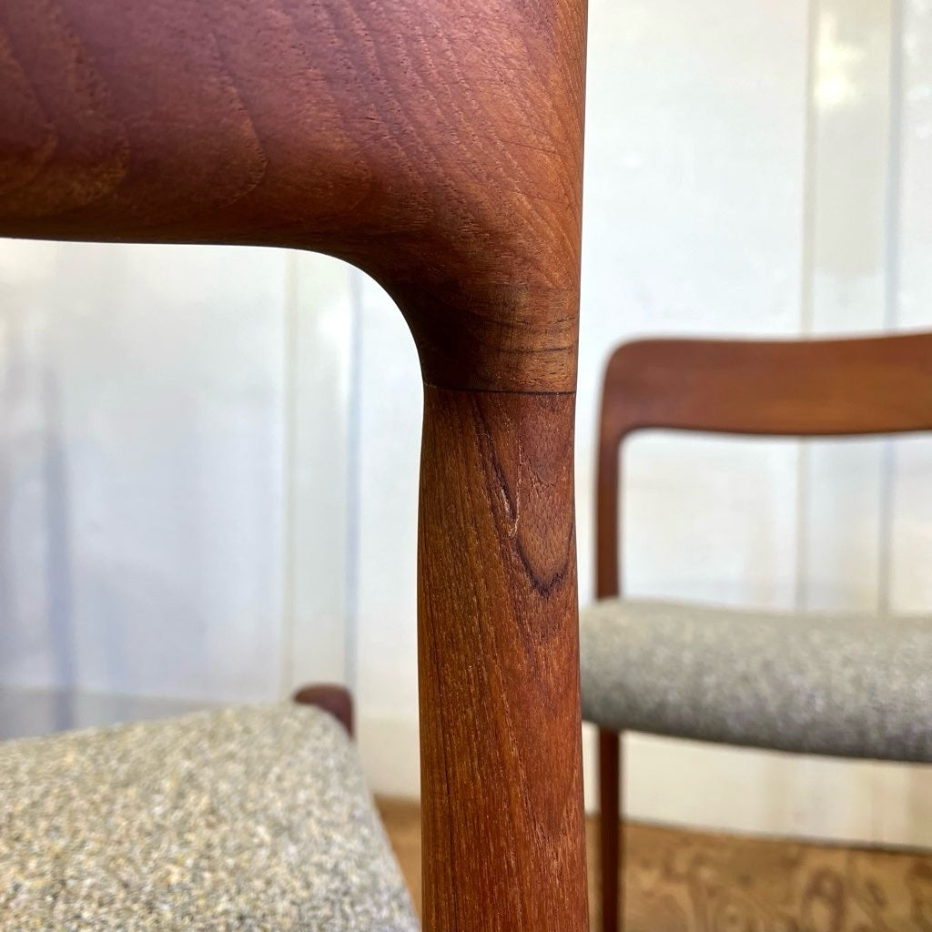 J・L・モラー / J.L.Moller model75 Chair ダイニングチェア ニールス・Ｏ・モラー/Niels O.Moller  チーク/Teak デンマーク ヴィンテージ