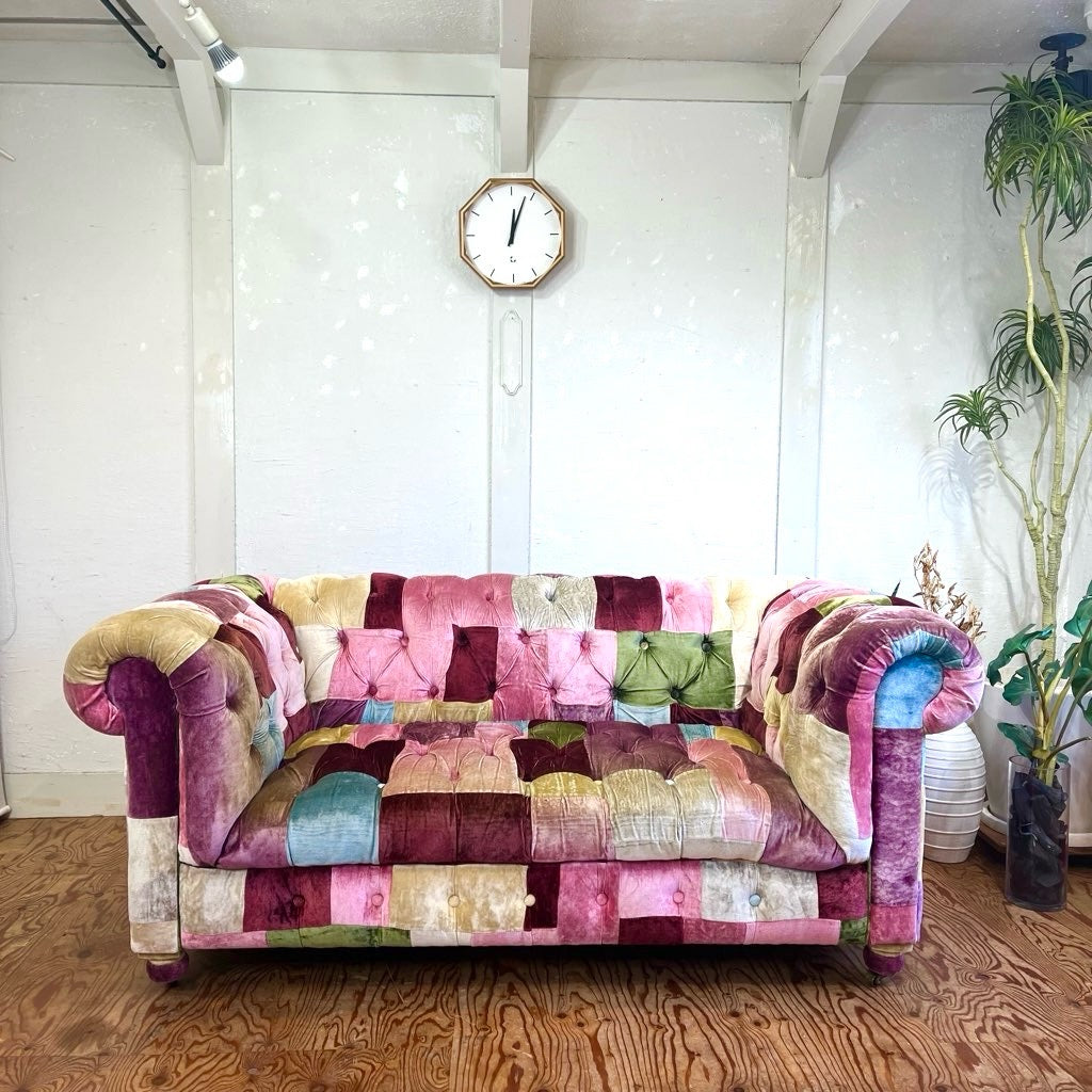 【メーカー再生品】 ベンジントンソファ HALO / ハロ BENSINGTON ベルベット SOFA 2人掛け・3人掛けソファ