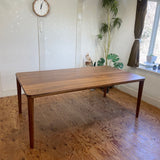 カリモク家具 / karimoku ダイニングテーブル 180cm ウォールナット無垢材 中古