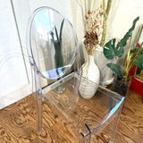 カルテル / Kartell ビクトリアゴーストチェア フィリップ・スタルク  クリア 中古