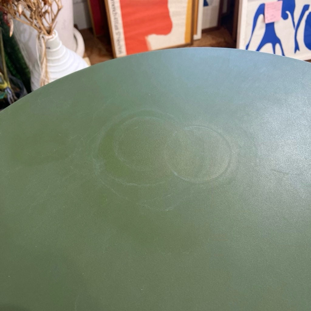 ヘイ / HAY パリサード/PALISSADE CONE TABLE オリーブグリーン ラウンドテーブル 中古