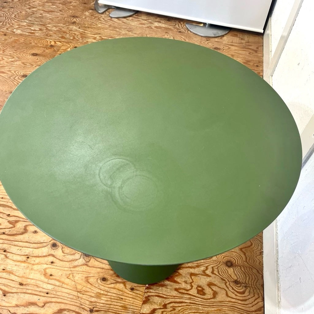 ヘイ / HAY パリサード/PALISSADE CONE TABLE オリーブグリーン ラウンドテーブル 中古