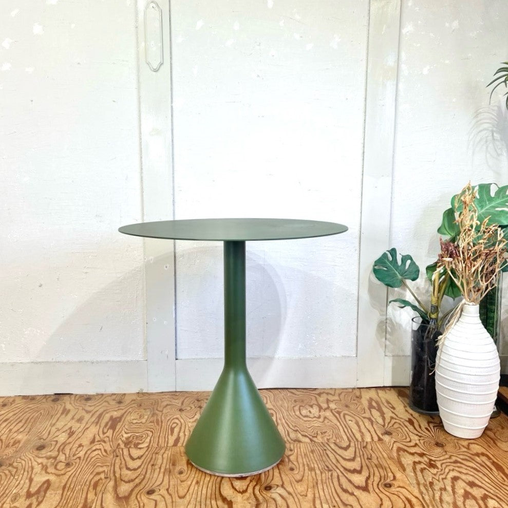 ヘイ / HAY パリサード/PALISSADE CONE TABLE オリーブグリーン ラウンドテーブル 中古