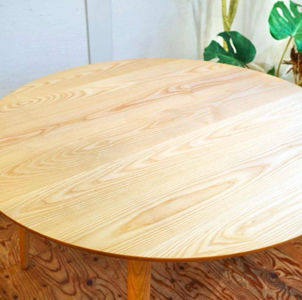 宮崎椅子製作所 hozuki table / ほおずきテーブル ラウンドダイニングテーブル 中古