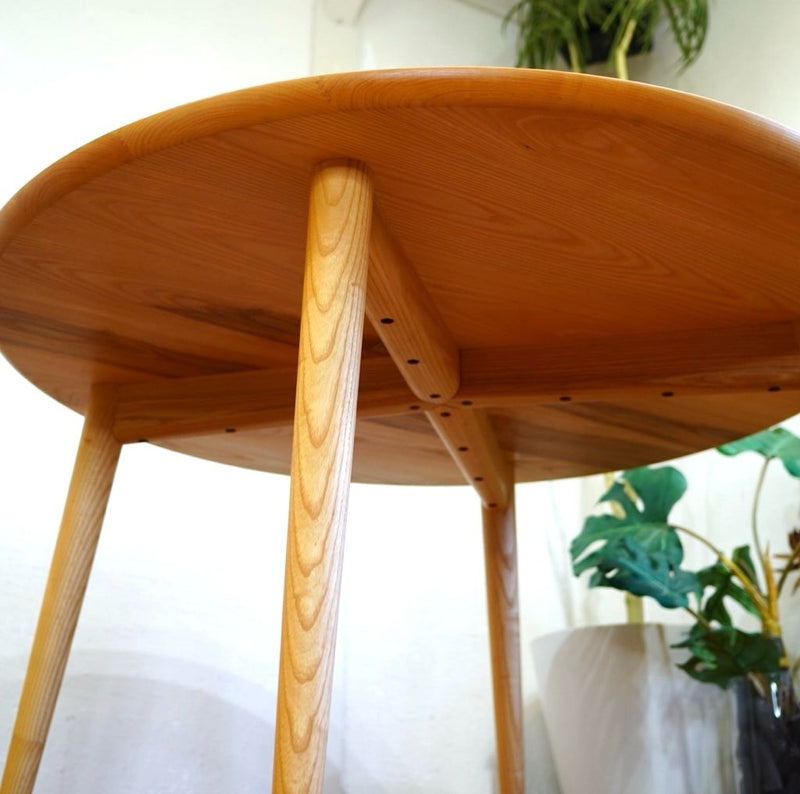 宮崎椅子製作所 hozuki table / ほおずきテーブル ラウンドダイニングテーブル 中古
