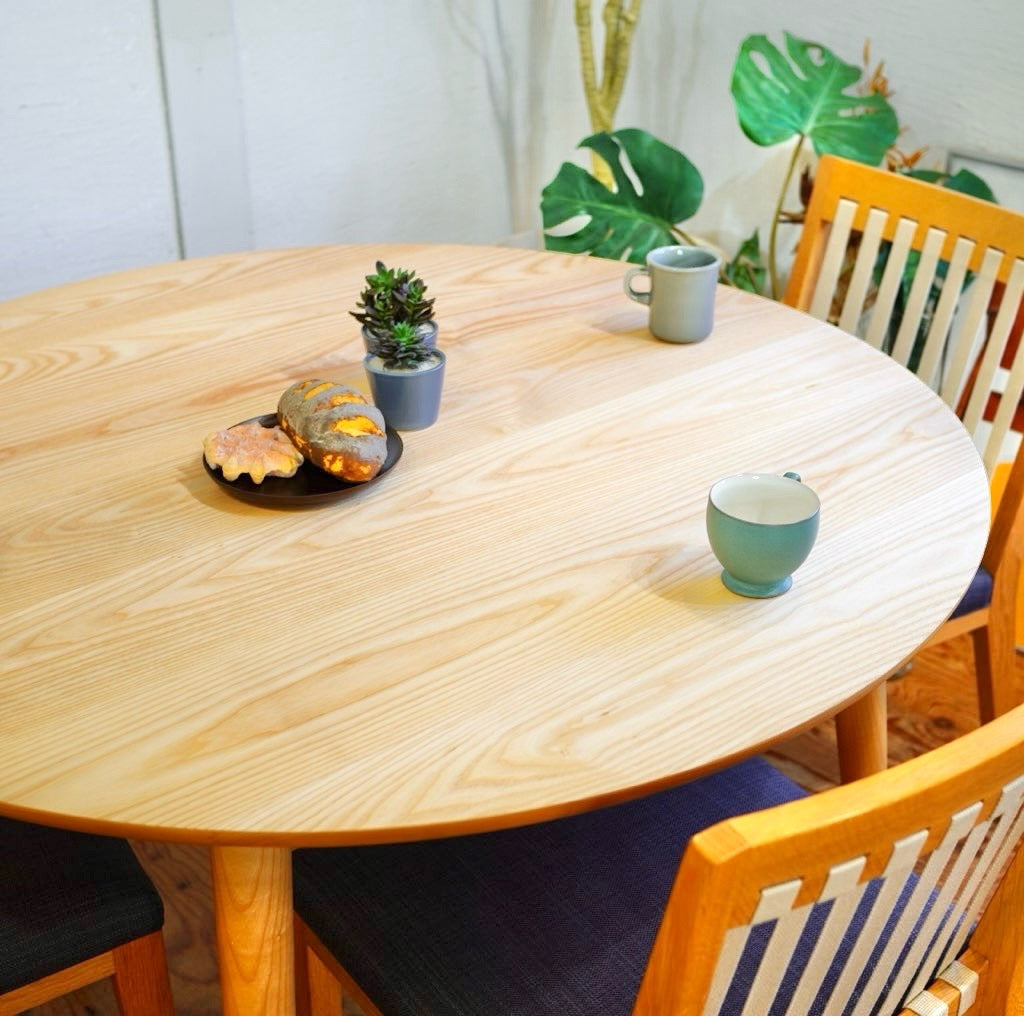 宮崎椅子製作所 hozuki table / ほおずきテーブル ラウンドダイニングテーブル 中古