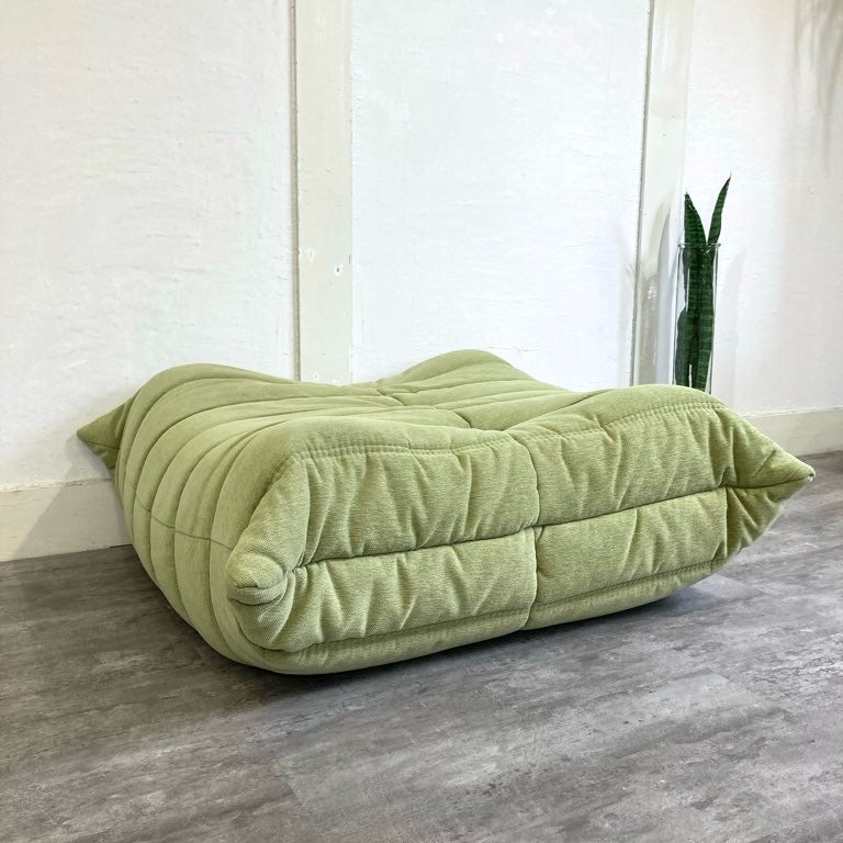 リーン・ロゼ / ligne roset トーゴ パフ オットマン  グリーン 中古