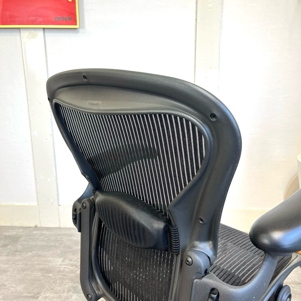 ハーマンミラー / HermanMiller アーロンチェア / Aeron Chairs クラシック ランバーサポート Size A フル装備 中古